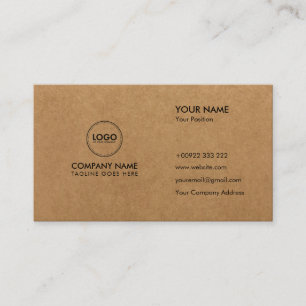 Business Card für Premium Craft Visitenkarte