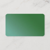 Business Card für Rosa und grüne Reinigung Visitenkarte (Rückseite)