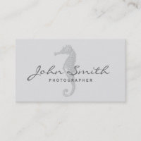 Business Card für Seepferd-Fotografen