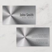 Business Card für Stainless Steel Game Testing Visitenkarte (Vorne/Hinten)