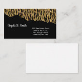 Business Card für Tierdrucke Visitenkarte (Vorne/Hinten)