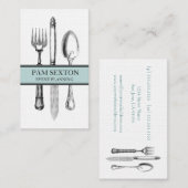 Business Card für Veranstaltungsplaner Visitenkarte (Vorne/Hinten)