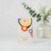 Business Card für Wasserfarben Visitenkarte (Stehend Vorderseite)