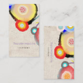 Business Card für Wasserfarben Visitenkarte (Vorne/Hinten)