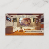 Business Card für Zuhause-Staging oder Interior De Visitenkarte (Vorderseite)