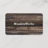 Business Card Holz Visitenkarte (Vorderseite)