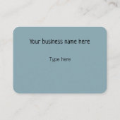 Business card - Jimette Design Visitenkarte (Rückseite)