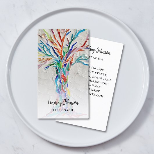 Business Card Life Coach Visitenkarte