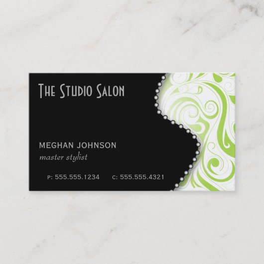 Business Card Limon Terminkarte (Vorderseite)