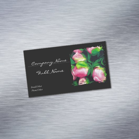 Business Card magnet (Beispiel)