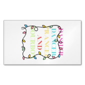 Business Card Magnet (Vorderseite)