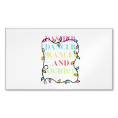 Business Card Magnet (Vorderseite)