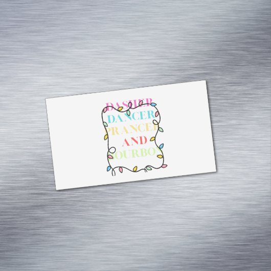 Business Card Magnet (Beispiel)