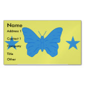 Business Card Magnet with Flag of Bady Bassit (Vorderseite)