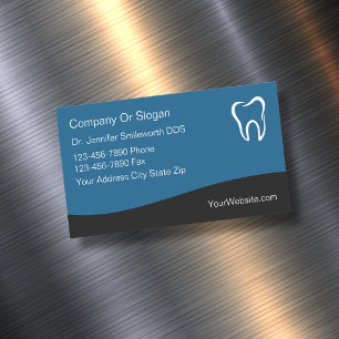Business Card Magnete Moderne Stilelemente