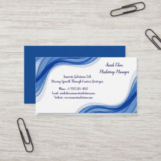 Business Card Minimalist Calligraphy Photographer Visitenkarte