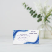 Business Card Minimalist Calligraphy Photographer Visitenkarte (Stehend Vorderseite)