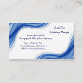 Business Card Minimalist Calligraphy Photographer Visitenkarte (Vorderseite)