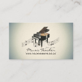 Business Card Musiker/Musiklehrer Visitenkarte
