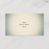 Business Card Musiker/Musiklehrer Visitenkarte (Rückseite)