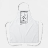 Business Card Nail Tech Tarot Schürze (Vorderseite)