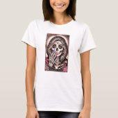 Business Card Nail Tech Tarot T-Shirt (Vorderseite)