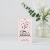 Business Card Nail Tech Tarot Visitenkarte (Stehend Vorderseite)
