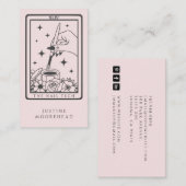 Business Card Nail Tech Tarot Visitenkarte (Vorne/Hinten)