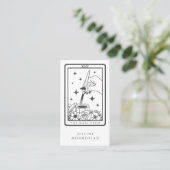 Business Card Nail Tech Tarot Visitenkarte (Stehend Vorderseite)