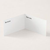 Business Card-NAILS für Standardvorlagen Visitenkarten (Innenseite)