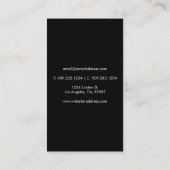 Business Card Nautic Compass Visitenkarte (Rückseite)