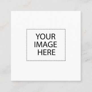 Business card quadratische visitenkarte