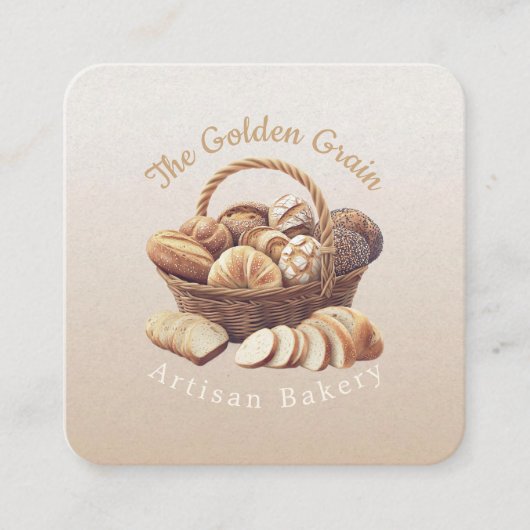 Business Card Quadratische Visitenkarte (Vorderseite)