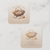 Business Card Quadratische Visitenkarte (Vorne/Hinten)