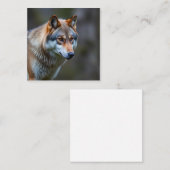 Business card quadratische visitenkarte (Vorne/Hinten)