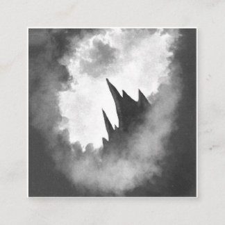 Business Card Quadratische Visitenkarte