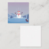 Business Card Quadratische Visitenkarte (Vorne/Hinten)