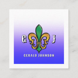 Business Card Quadratische Visitenkarte