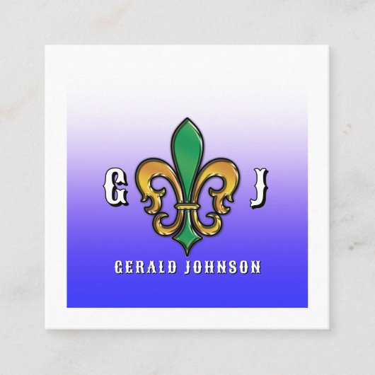 Business Card Quadratische Visitenkarte (Vorderseite)