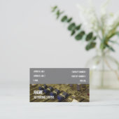 Business Card Recording Studio Visitenkarte (Stehend Vorderseite)