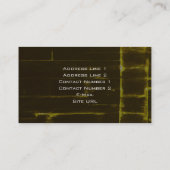 Business Card Recording Studio Visitenkarte (Rückseite)