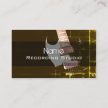 Business Card Recording Studio