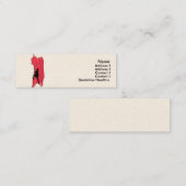 Business Card Rock Climbing Mini Visitenkarte (Vorne/Hinten)