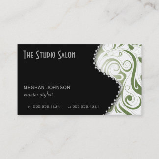 Business Card Sage Terminkarte