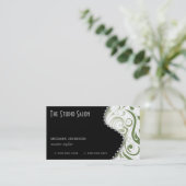 Business Card Sage Terminkarte (Stehend Vorderseite)