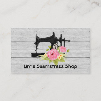 Business Card Seamstress Shop Visitenkarte