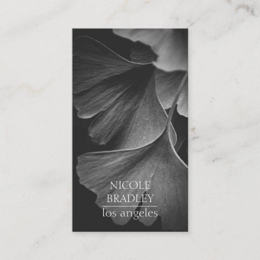 Business Card "Still Life Fotografy" Visitenkarte (Vorderseite)