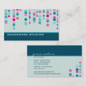 BUSINESS CARD Trendige Diskothek Visitenkarte (Vorne/Hinten)