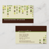 BUSINESS CARD Trendige Diskothek Visitenkarte (Vorne/Hinten)