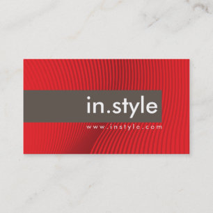 BUSINESS CARD :: Trendige moderne Bahn L7 Visitenkarte